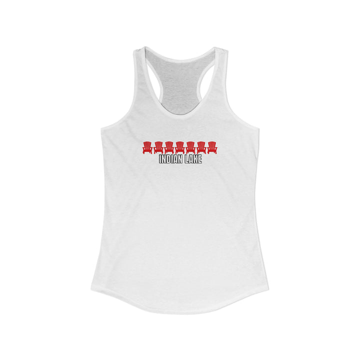 Indian Lake Ladies Racerback - ADK Chairs