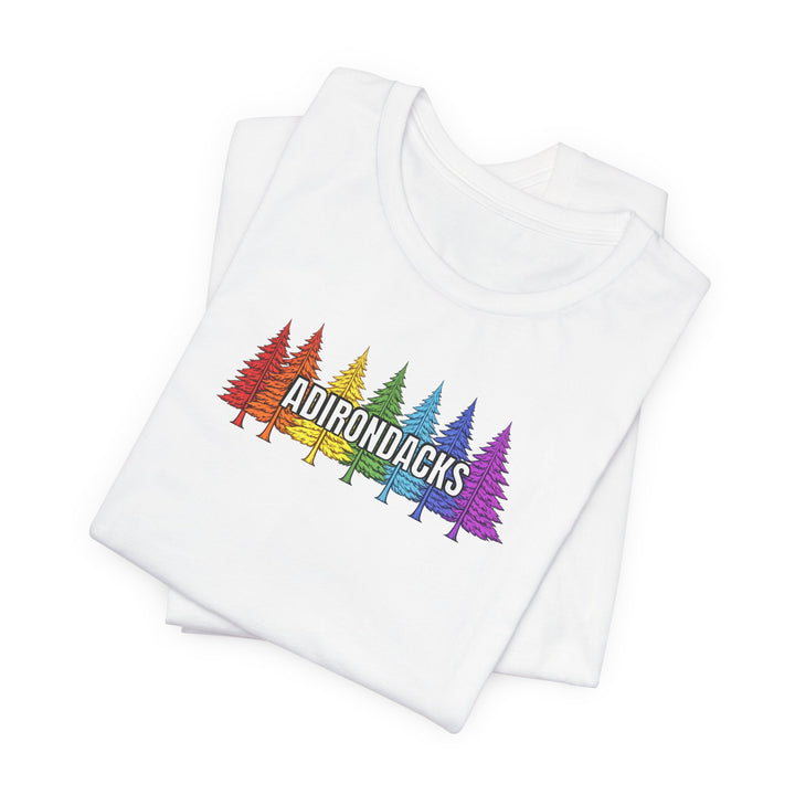 Adirondacks Rainbow Trees Unisex T-Shirt