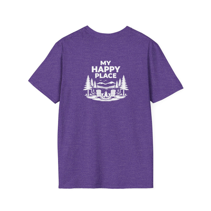 Lake George My Happy Place Unisex V-Neck