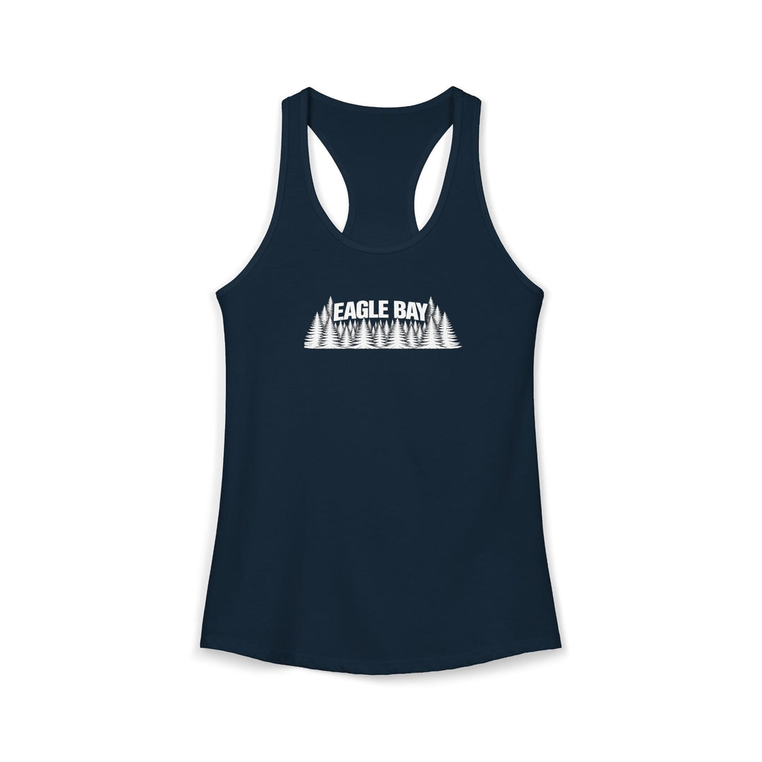 Eagle Bay Trees Ladies Racerback