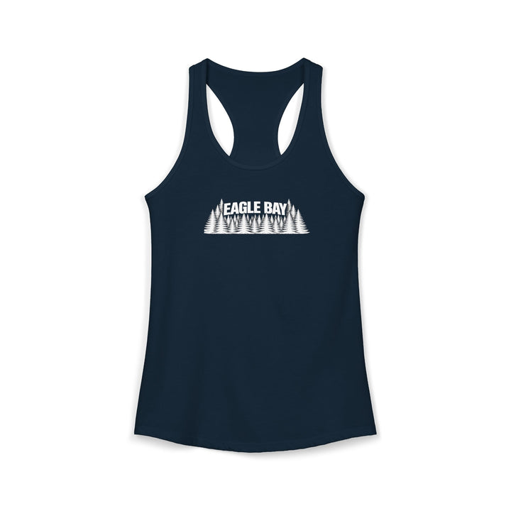 Eagle Bay Trees Ladies Racerback