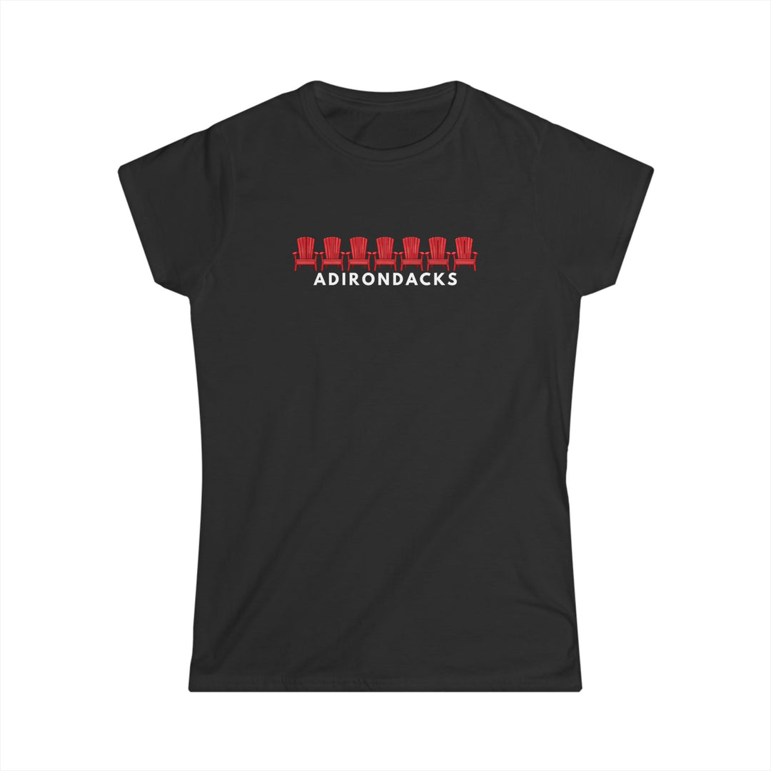 Adirondack Chairs Ladies T-Shirt