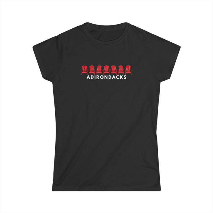 Adirondack Chairs Ladies T-Shirt