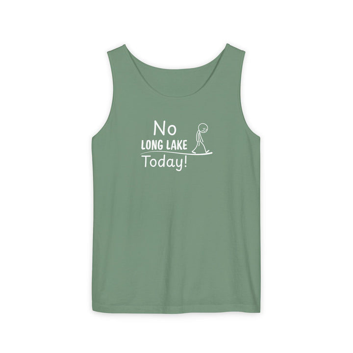 No Long Lake Today Unisex Tank