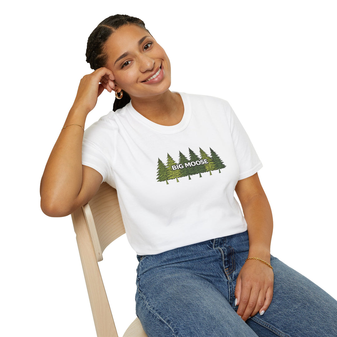 Big Moose Pine Tree T-Shirt