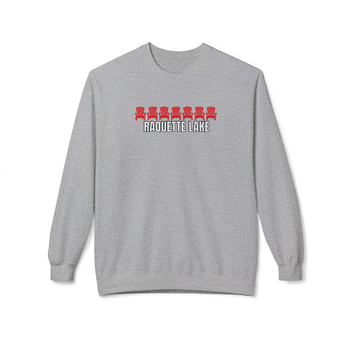 Raquette Lake Sweatshirt - Red Chairs