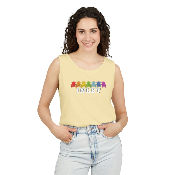 Inlet Unisex Tank - Rainbow Chairs