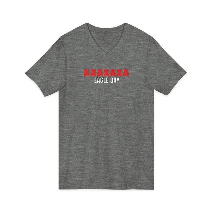 Eagle Bay Unisex V-Neck T-Shirt - ADK Chairs