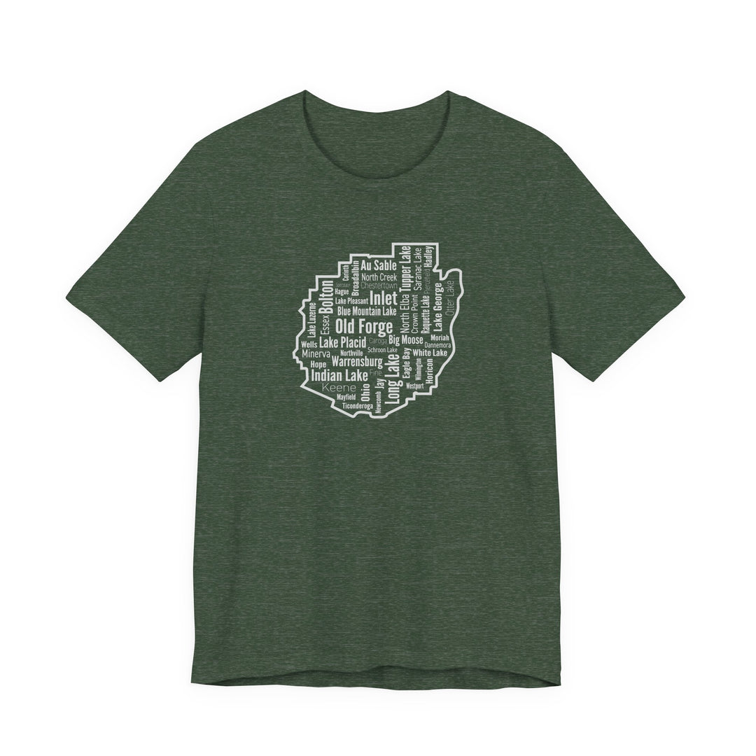 Adirondack Towns Unisex T-Shirt