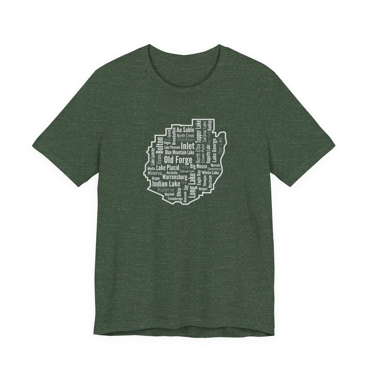 Adirondack Towns Unisex T-Shirt