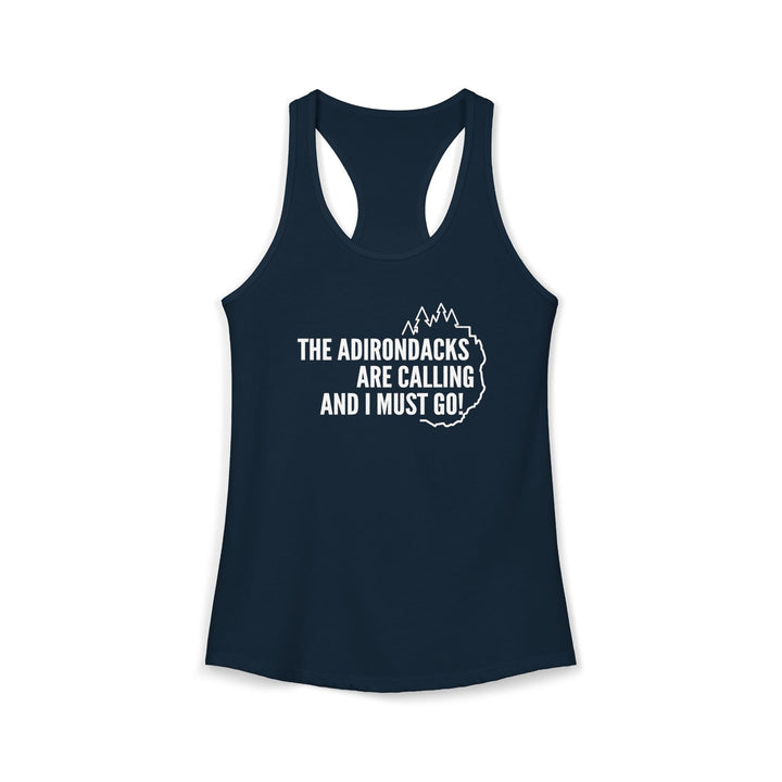 Adirondacks are Calling Ladies Racerback Tank