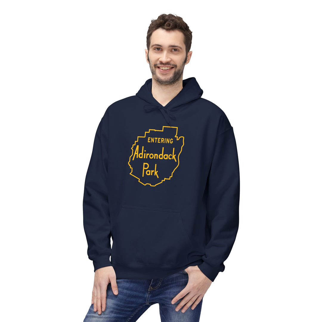 Entering Adirondack Park Hoodie