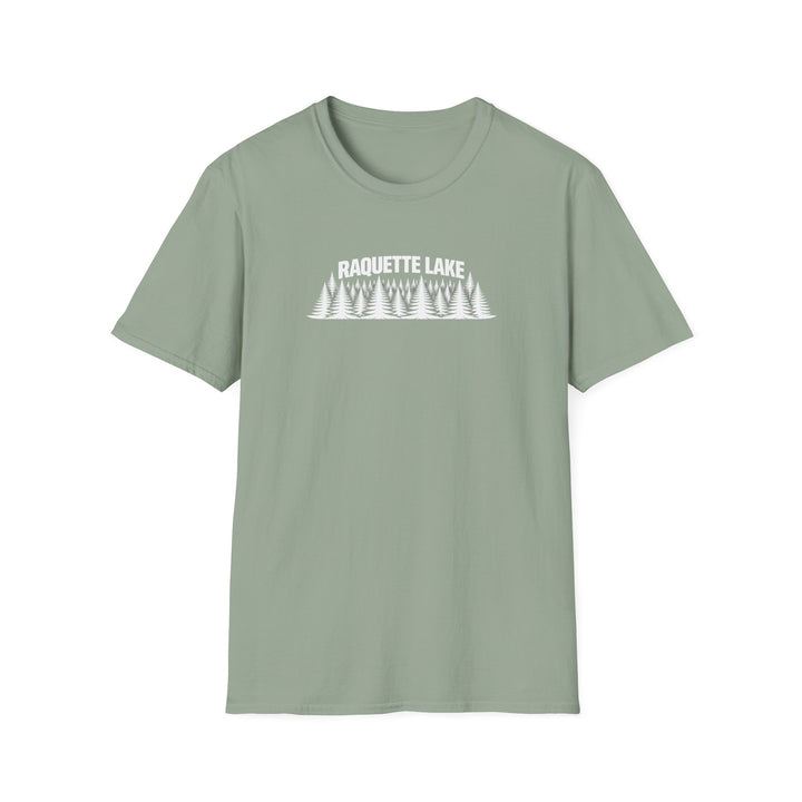 Raquette Lake Unisex T-Shirt - Trees