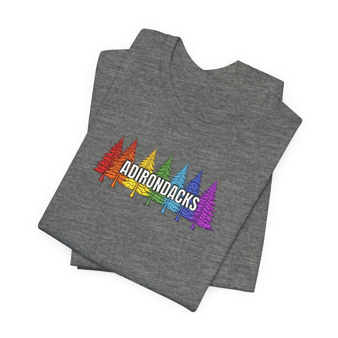 Adirondacks Rainbow Trees Unisex T-Shirt