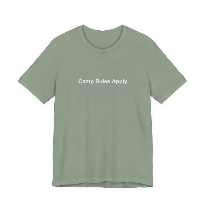 Camp Rules Apply T‑Shirt