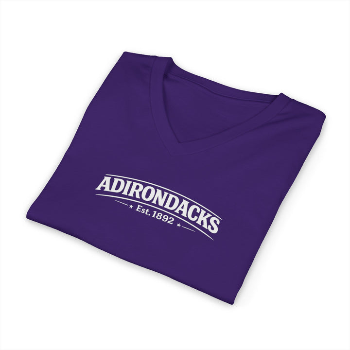 Adirondacks - My Happy Place Unisex V-Neck