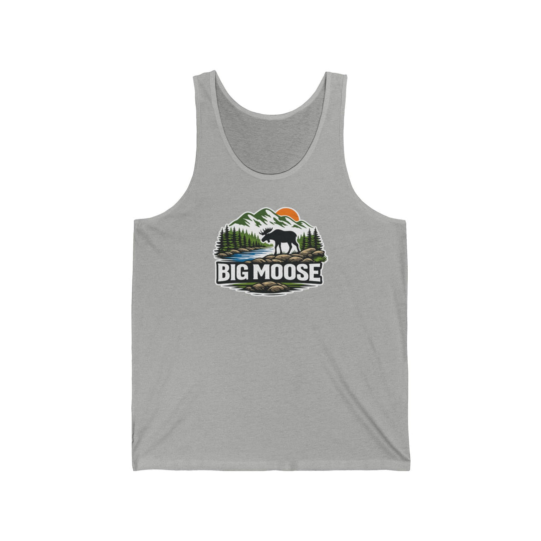 Big Moose Sunset Unisex Tank