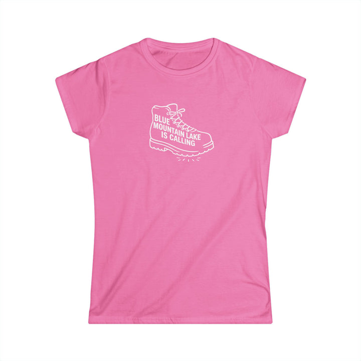Blue Mountain Lake is Calling Ladies Tee