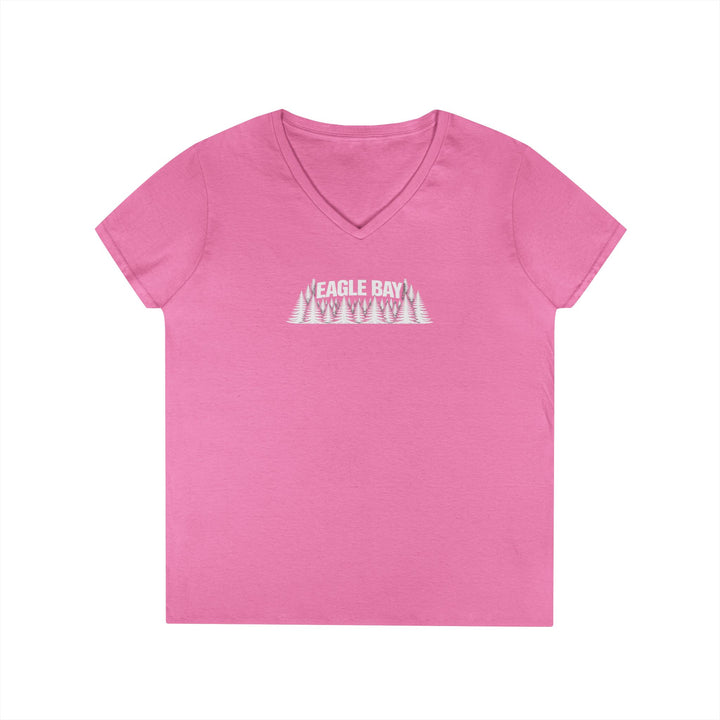 Eagle Bay Trees Ladies V-Neck T-Shirt