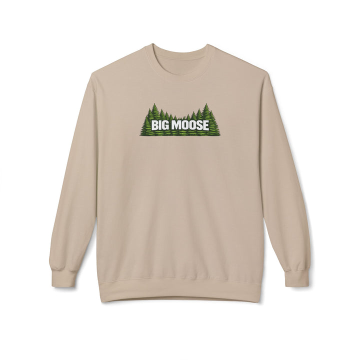 Big Moose Trees Sweatshirts