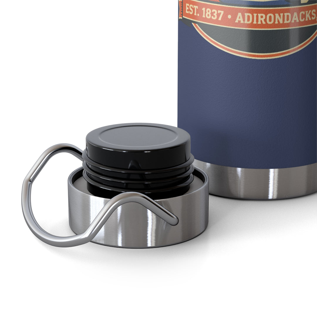 Long Lake Retro Sunset Stainless Water Bottle – 22oz Vacuum Insulated