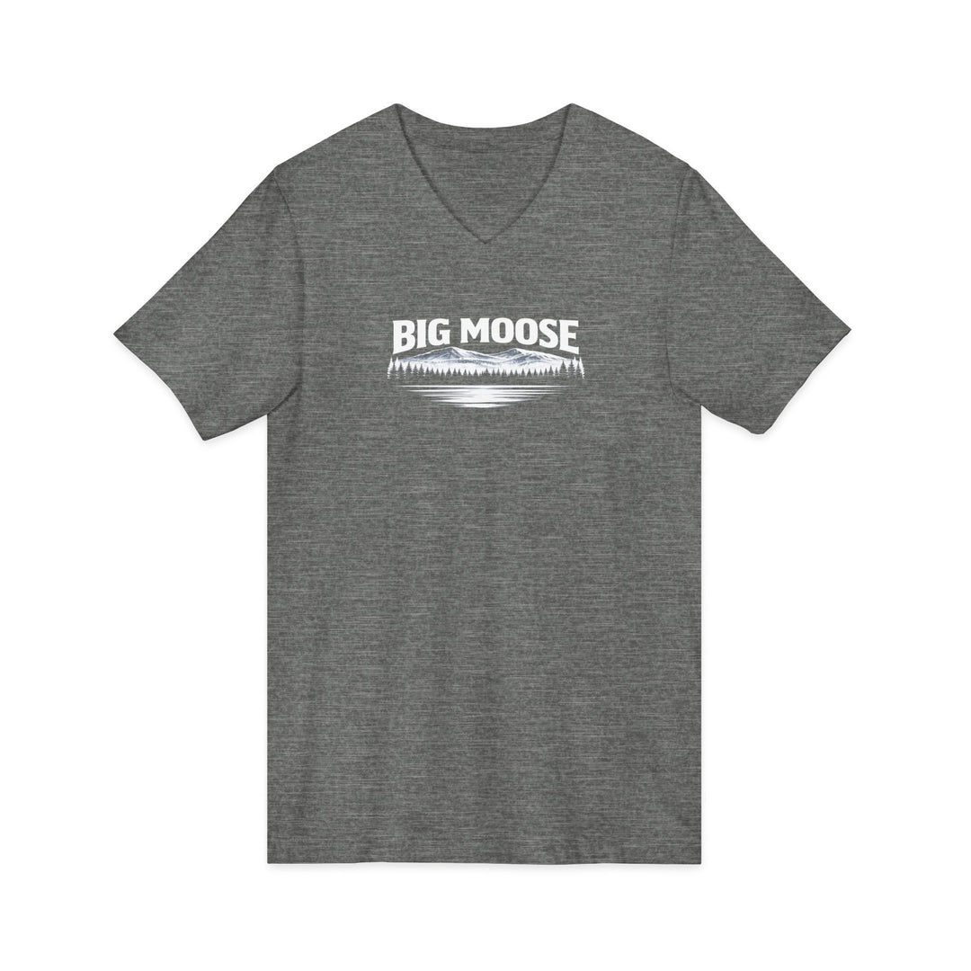 Big Moose Mtn Unisex V-Neck Tee