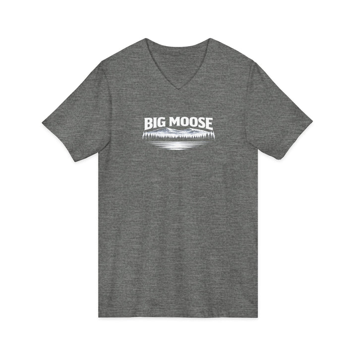 Big Moose Mtn Unisex V-Neck Tee