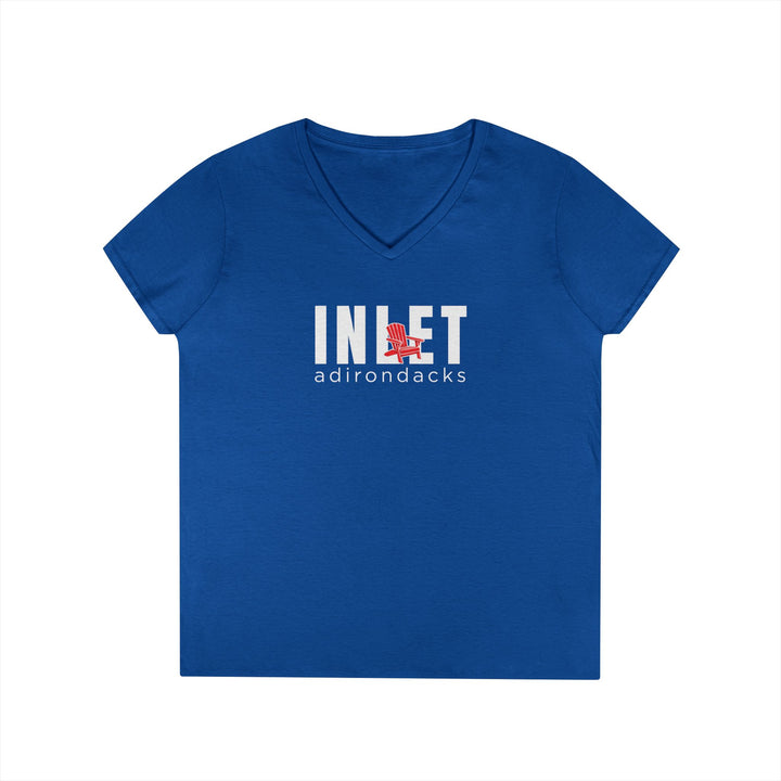Inlet Adirondacks Ladies V-Neck T-Shirt