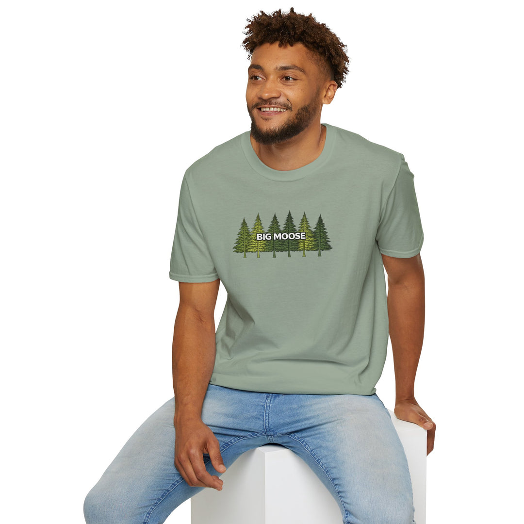 Big Moose Pine Tree T-Shirt