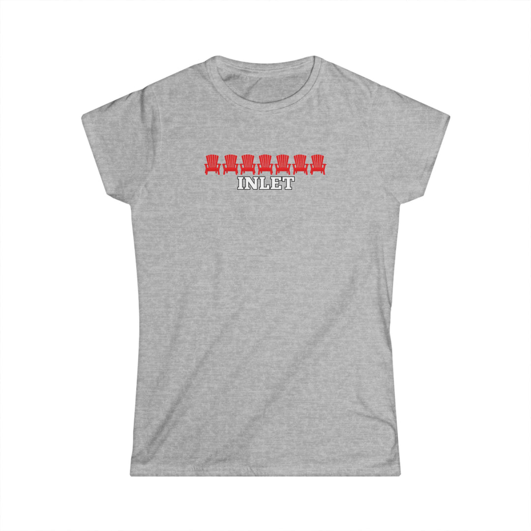 Inlet Ladies Tee - Red Chairs
