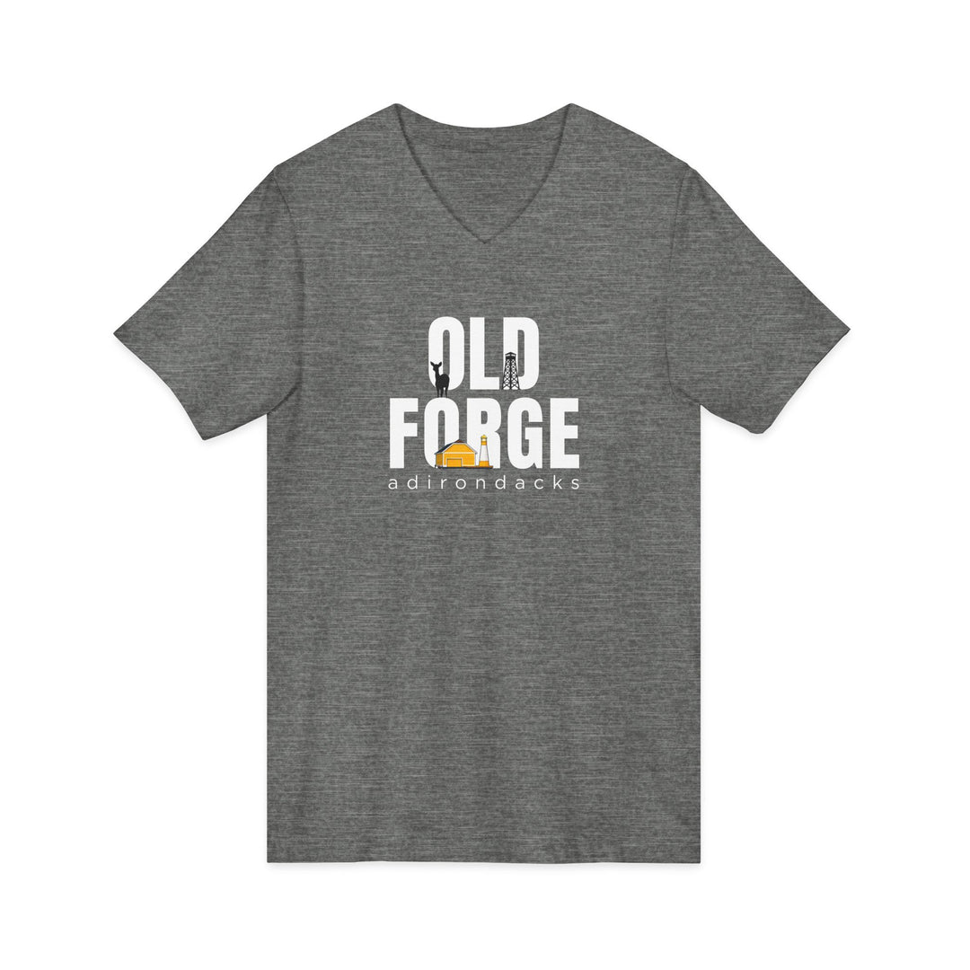 Old Forge Adirondacks Unisex V-Neck T-Shirt