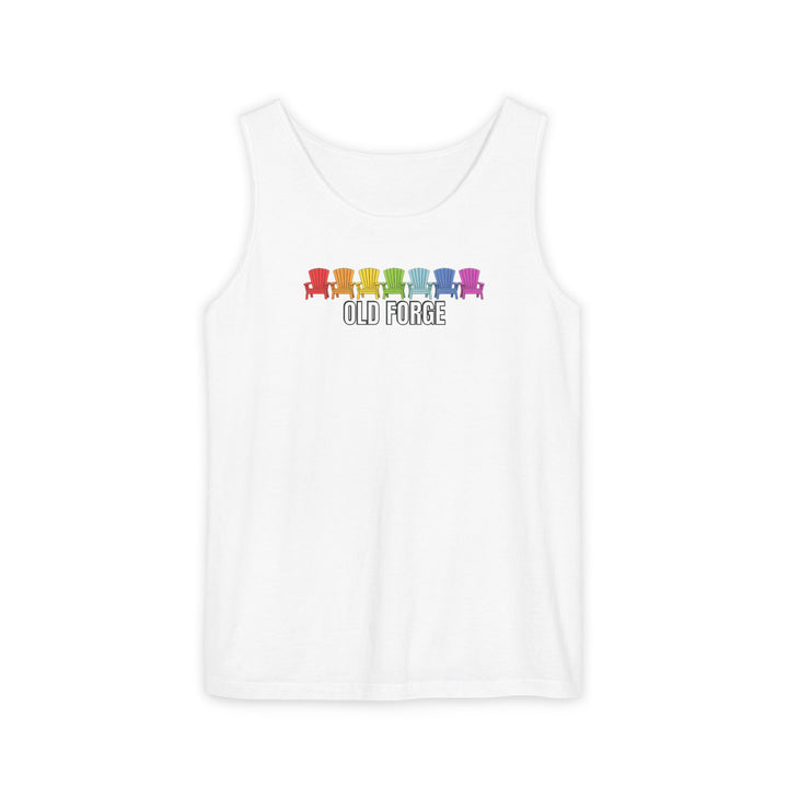 Old Forge Rainbow Chairs Unisex Tank