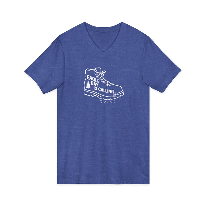 Eagle Bay is Calling Unisex V-Neck T-Shirt