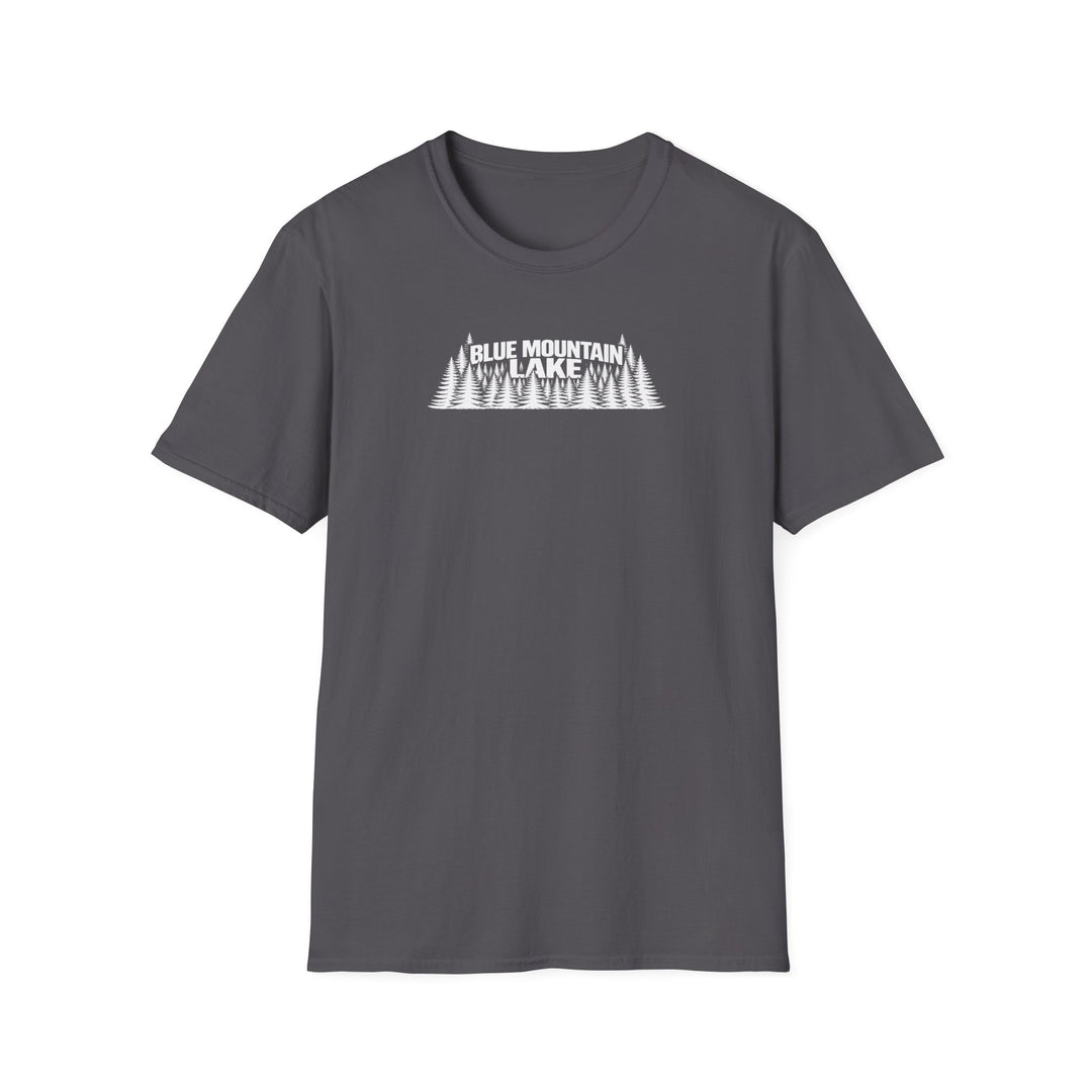 Blue Mountain Lake Trees Unisex T-Shirt