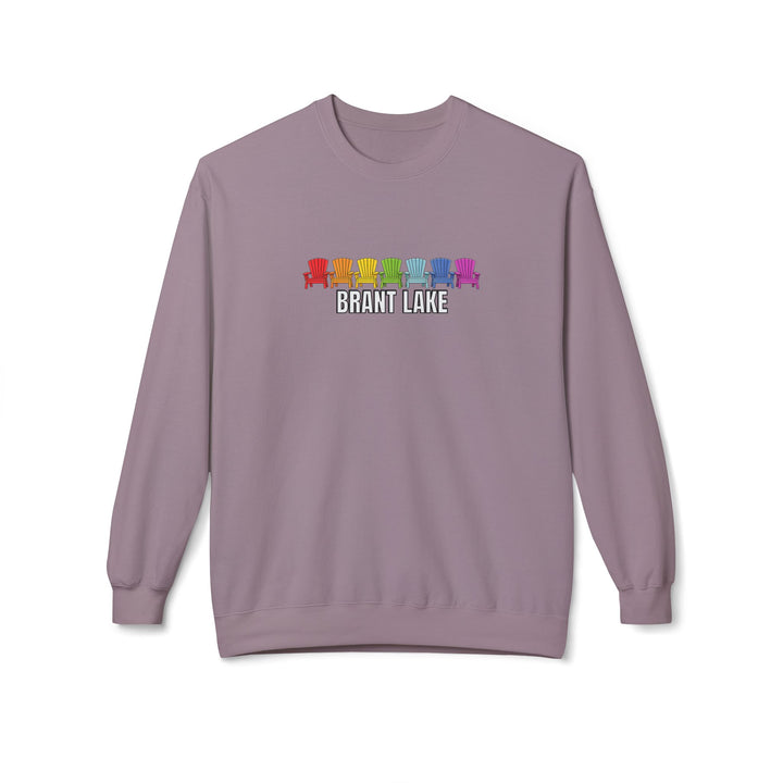 Brant Lake Sweatshirt - Rainbow Chairs
