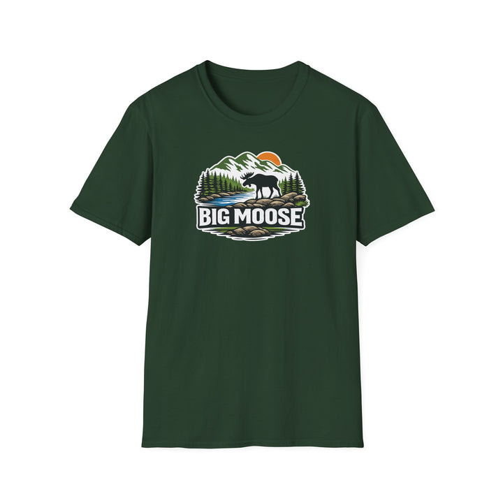 Big Moose Sunset Unisex T-Shirt