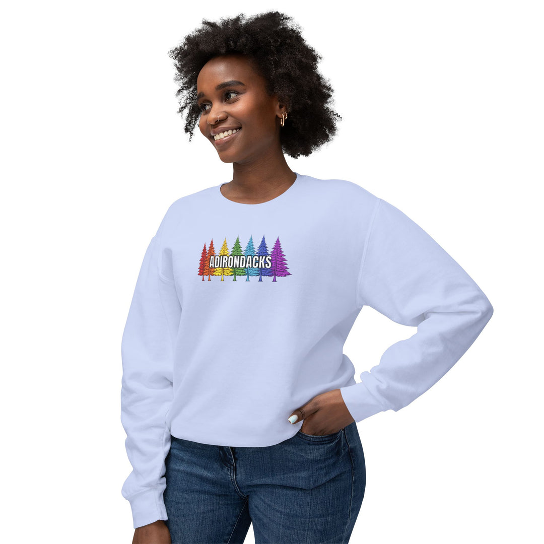 Adirondack Rainbow Trees Sweatshirt