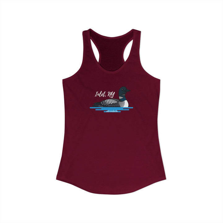 Inlet Loon Ladies Racerback