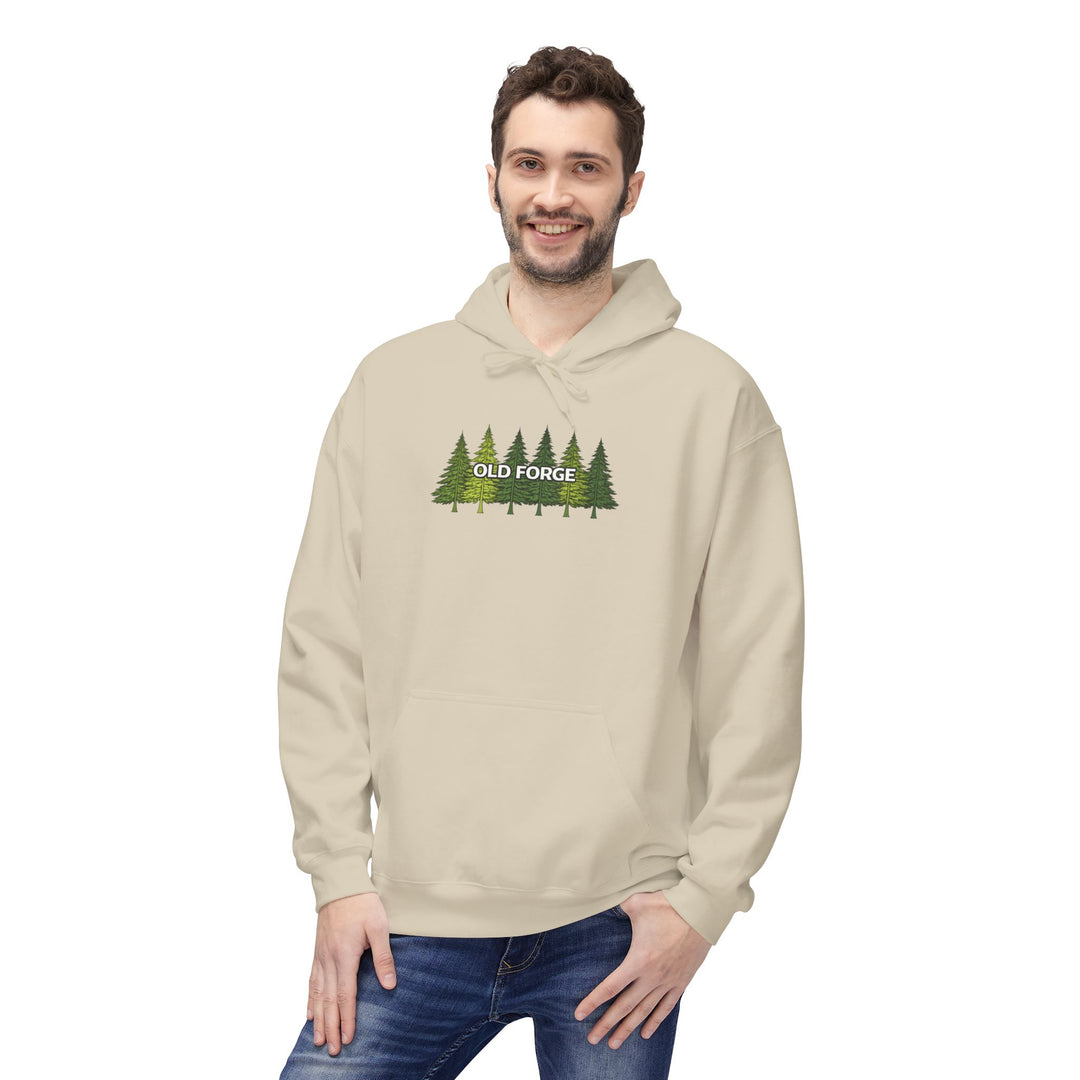 Old Forge Pine Trees Hoodie