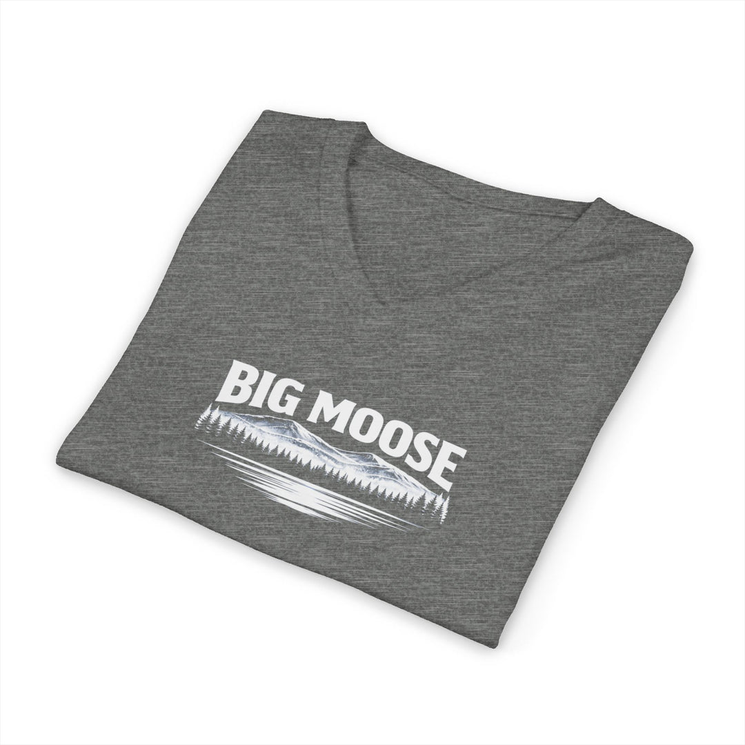 Big Moose Mtn Unisex V-Neck Tee