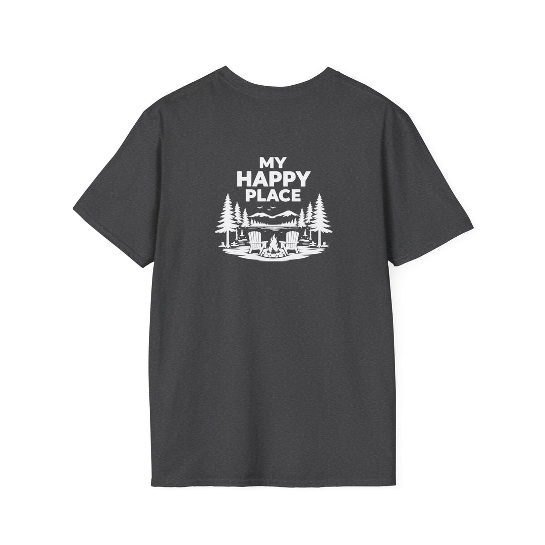Lake George My Happy Place Unisex V-Neck