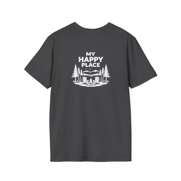 Lake George My Happy Place Unisex V-Neck