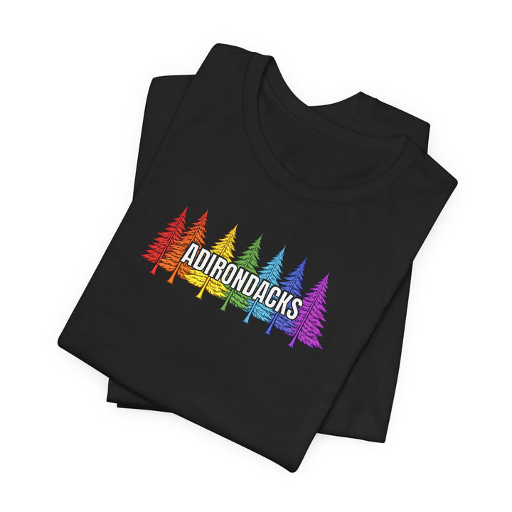 Adirondacks Rainbow Trees Unisex T-Shirt