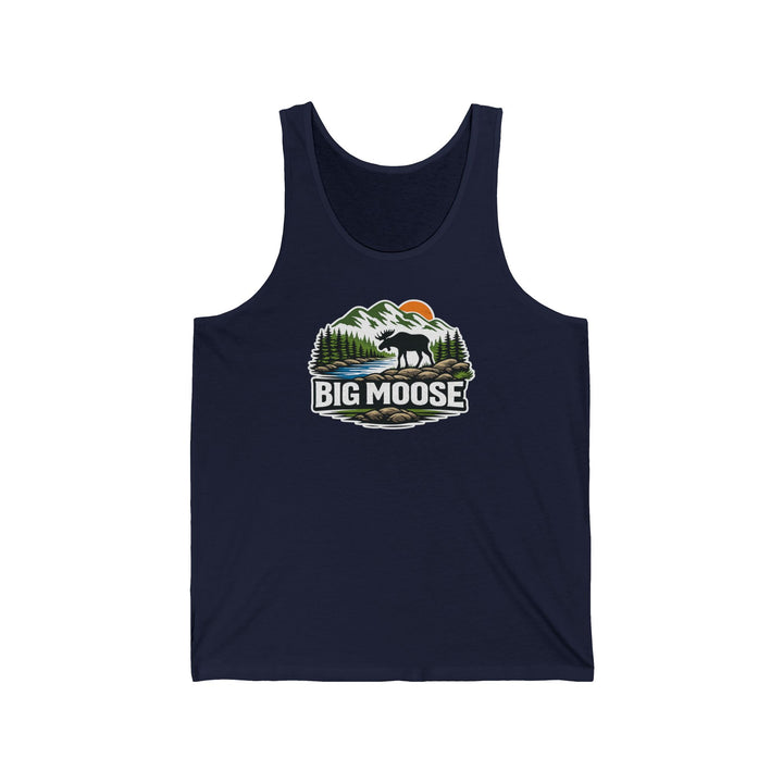 Big Moose Sunset Unisex Tank