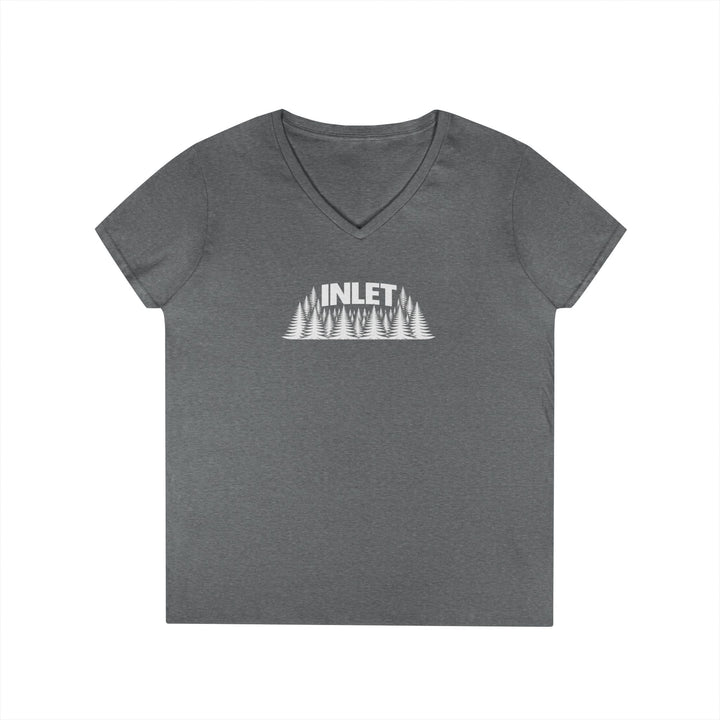 Inlet Trees Ladies V-Neck T-Shirt