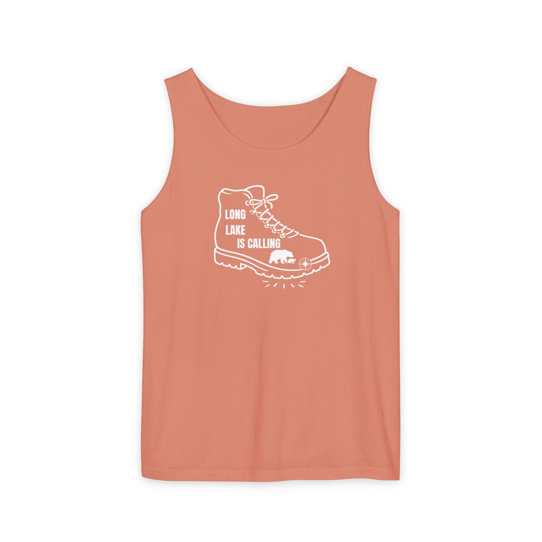 Long Lake is Calling Unisex Tank