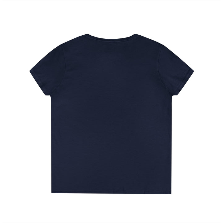 Inlet Ladies V-Neck T-Shirt - Rainbow Trees