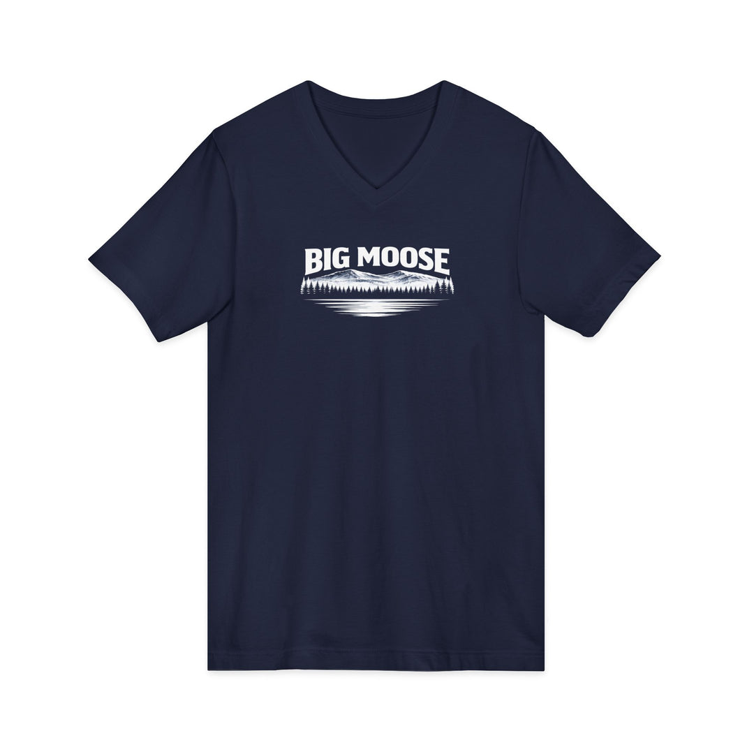 Big Moose Mtn Unisex V-Neck Tee