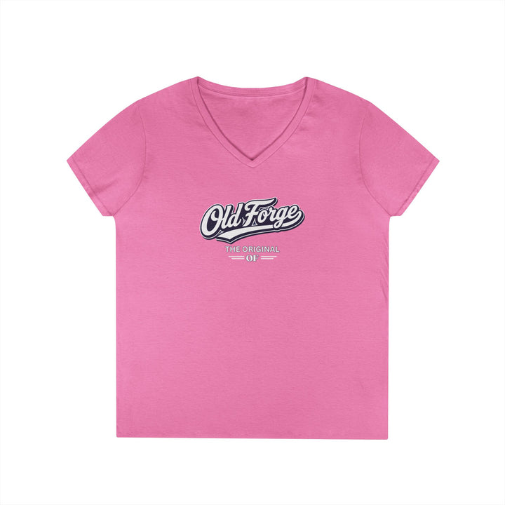 Old Forge The Original OF Ladies V-Neck T-Shirt