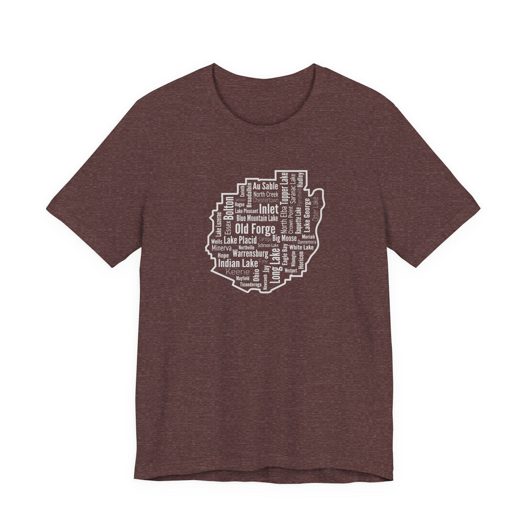 Adirondack Towns Unisex T-Shirt